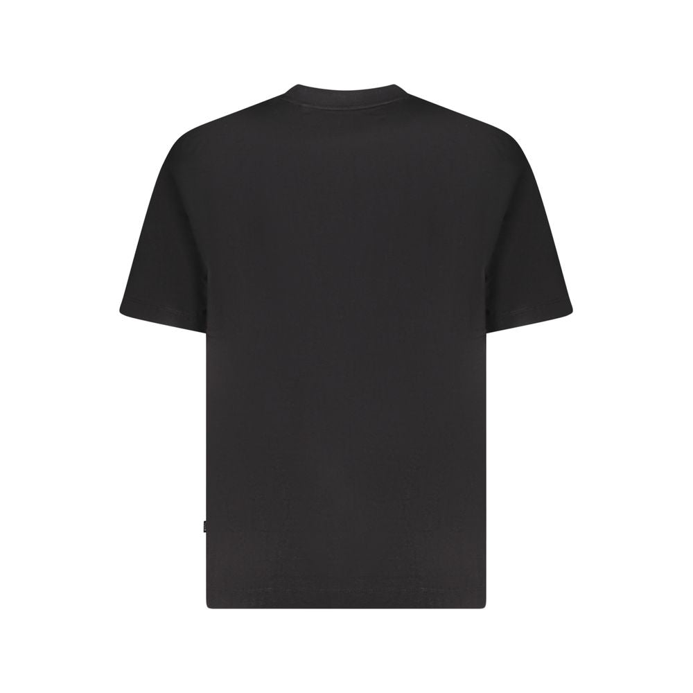 Oversize Katoen T-Shirt Guess Jeans Heren Zwart Luxe