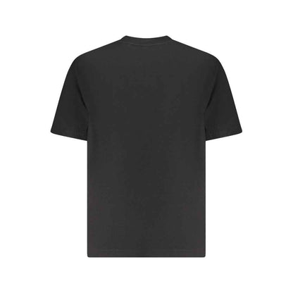 Guess Jeans Black Cotton Men T-Shirt