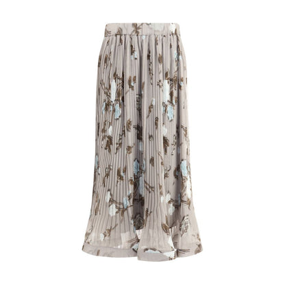PAROSH Chiffon pleated Skirt