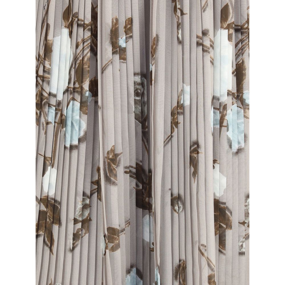 PAROSH Chiffon pleated Skirt