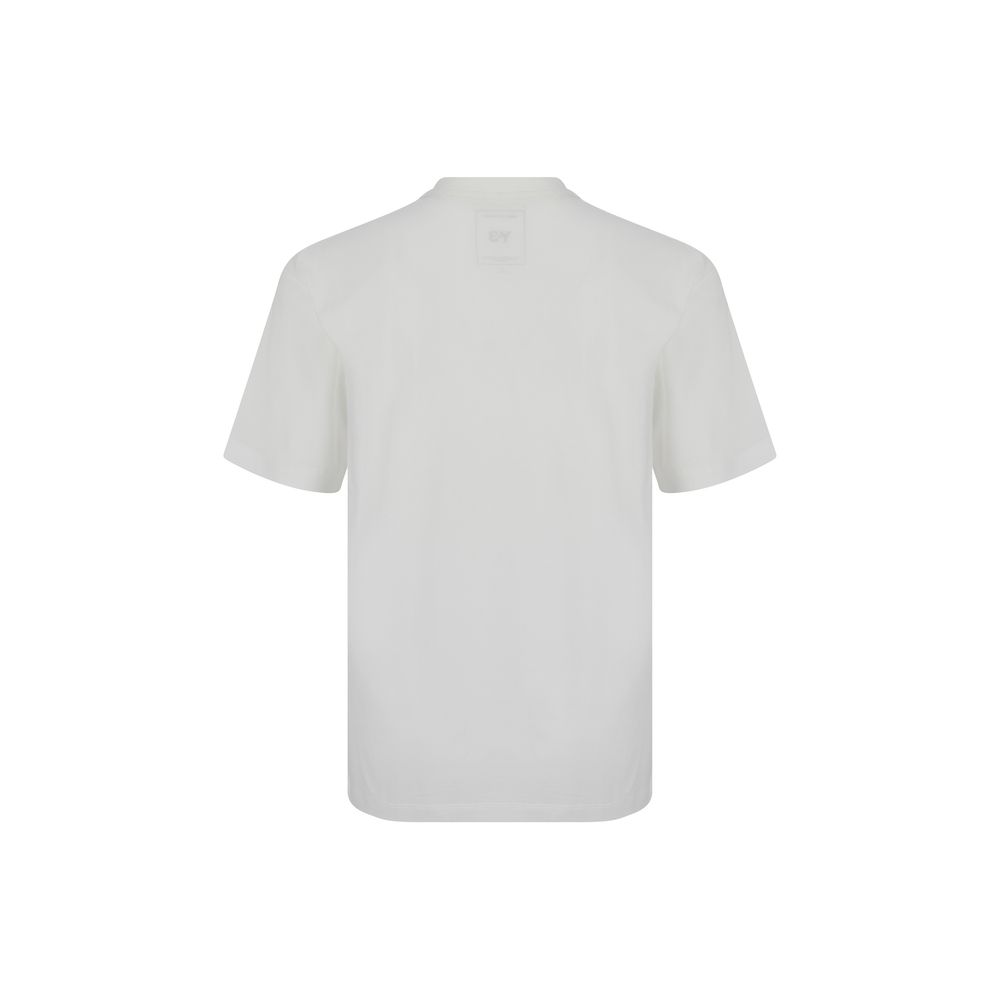 Y-3 Cotton T Shirt Minimalist Crew Neck 100 Percent Cotton