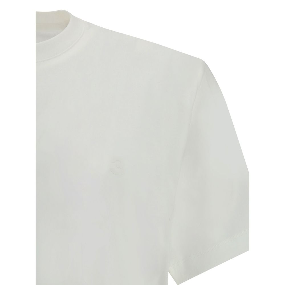 Y-3 Cotton T Shirt Minimalist Crew Neck 100 Percent Cotton