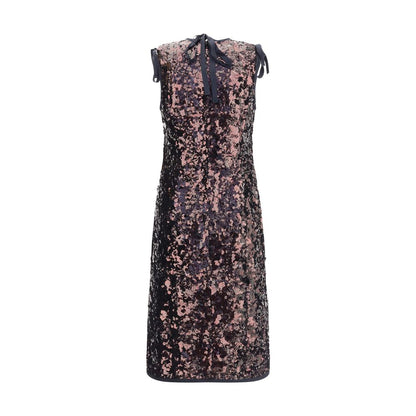 Prada Sequined Midi Dress