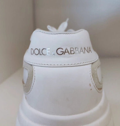 Dolce &amp; Gabbana White Daymaster Low Top Mens Sneakers