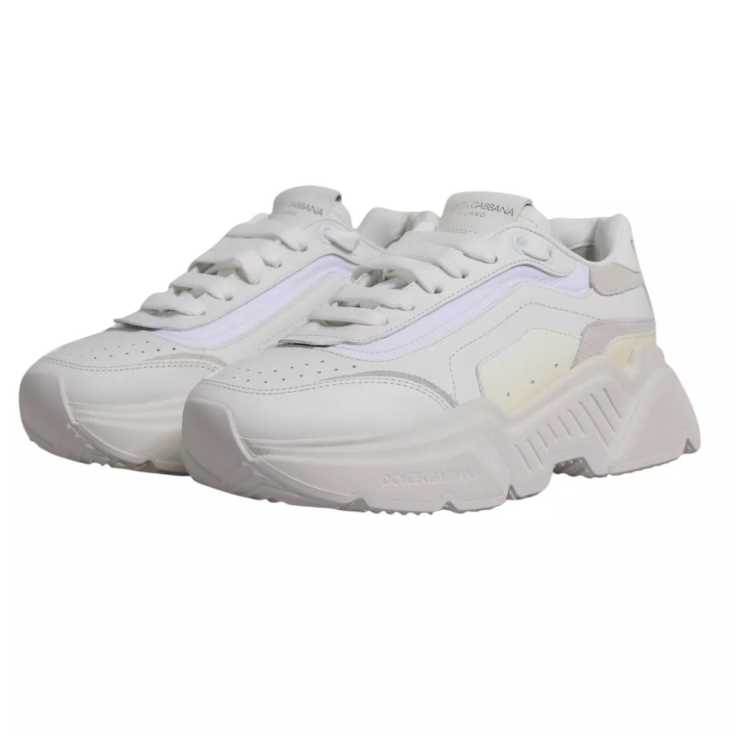 Dolce &amp; Gabbana White Daymaster Low Top Mens Sneakers