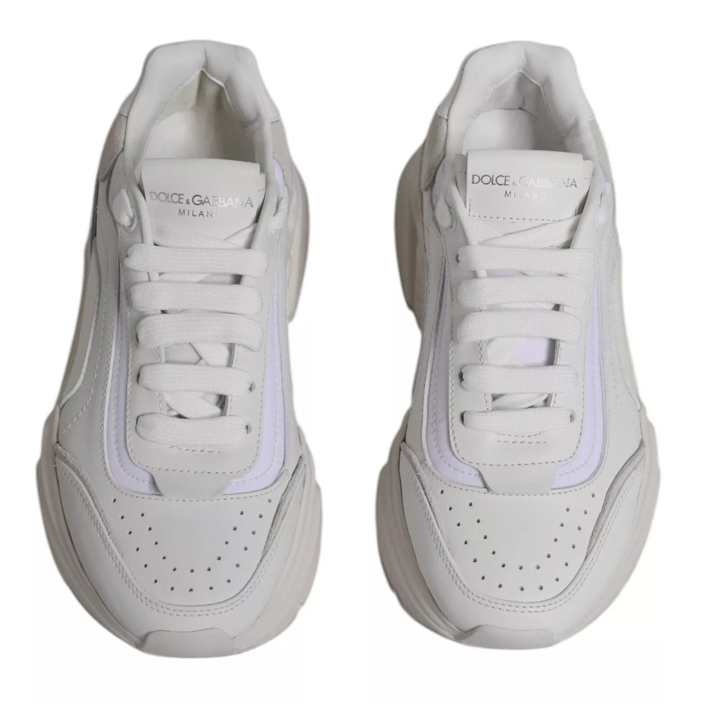 Dolce &amp; Gabbana White Daymaster Low Top Mens Sneakers