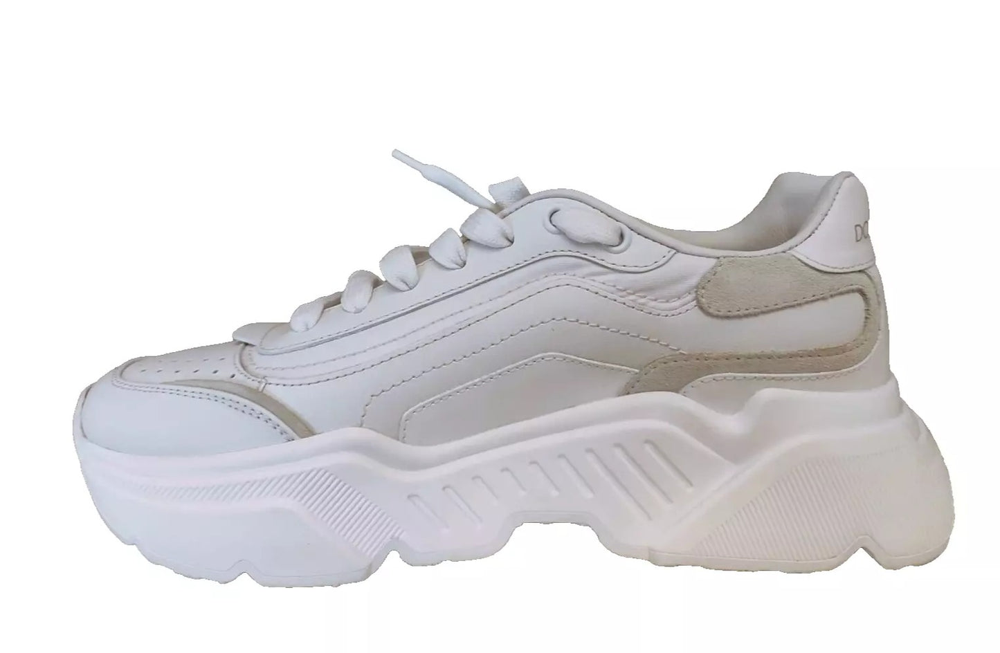 Dolce &amp; Gabbana White Daymaster Low Top Mens Sneakers