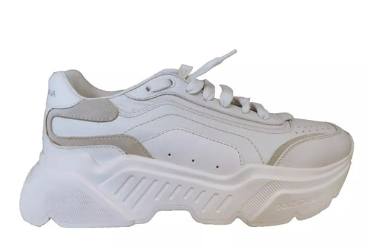 Dolce &amp; Gabbana White Daymaster Low Top Mens Sneakers