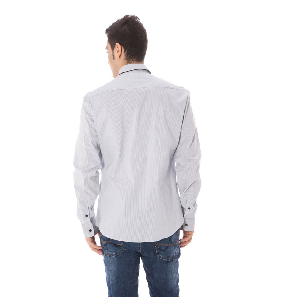Costume National Blue Cotton Shirt by Costume National