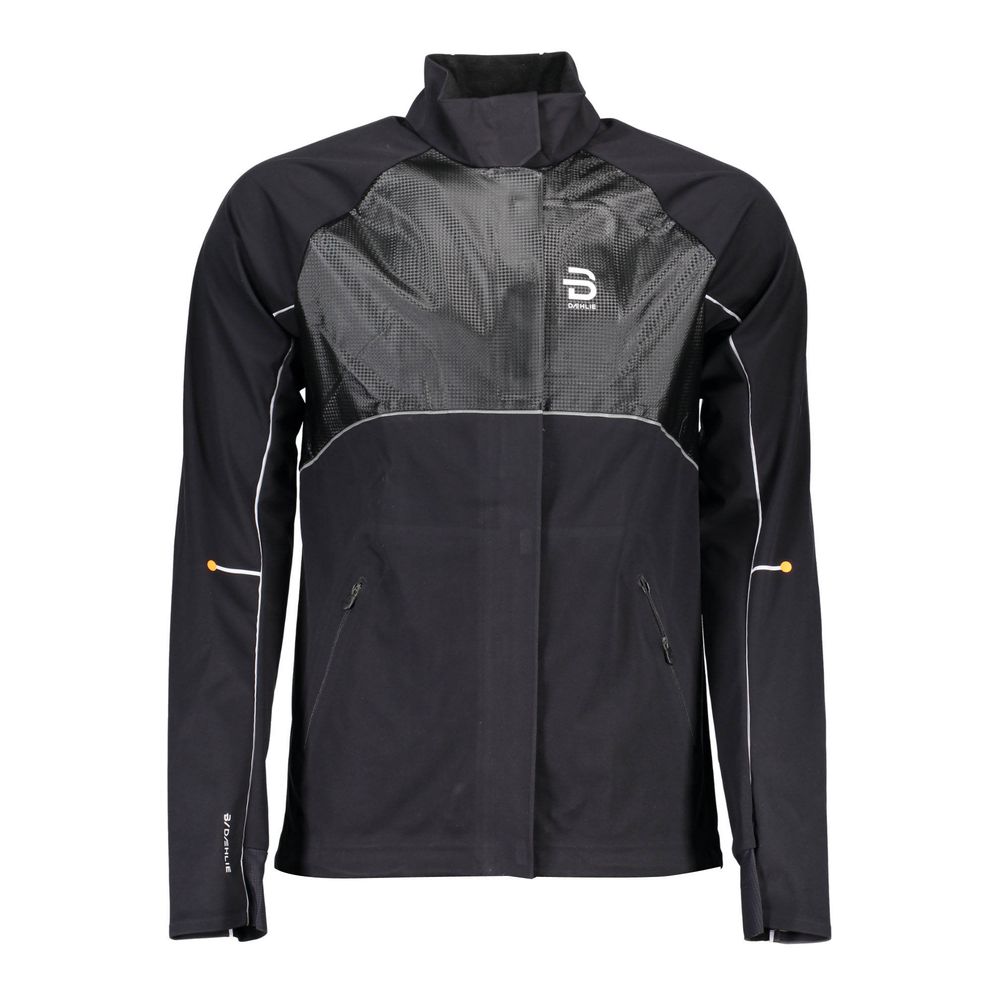 Bjorn Daehlie Black Polyester Jacket by Bjorn Daehlie