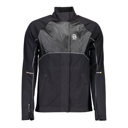 Bjorn Daehlie Black Polyester Jacket by Bjorn Daehlie