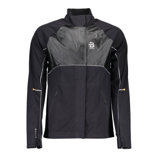 Bjorn Daehlie Black Polyester Jacket by Bjorn Daehlie