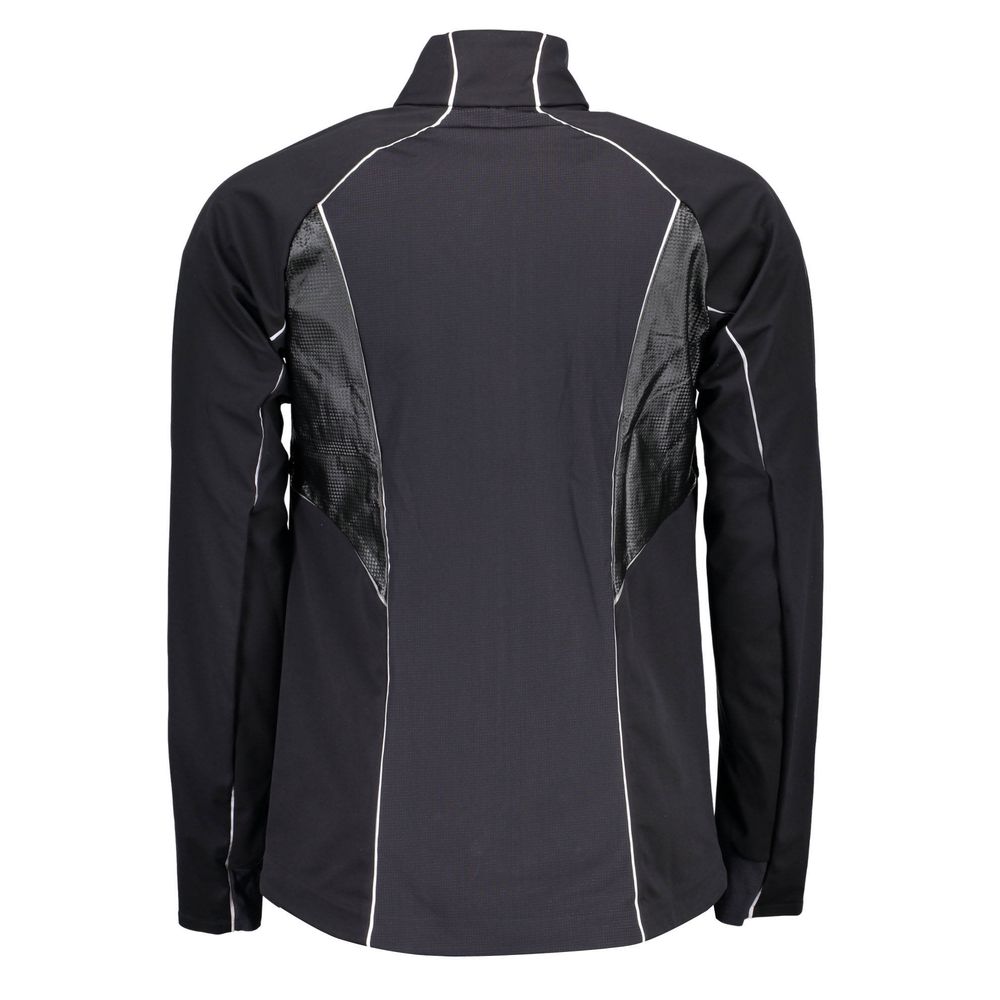 Bjorn Daehlie Black Polyester Jacket by Bjorn Daehlie