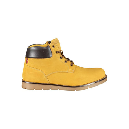 Levi's Yellow Polyester Boot by Levi's