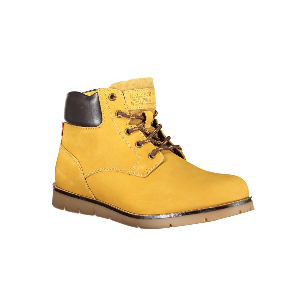 Levi's Yellow Polyester Boot by Levi's