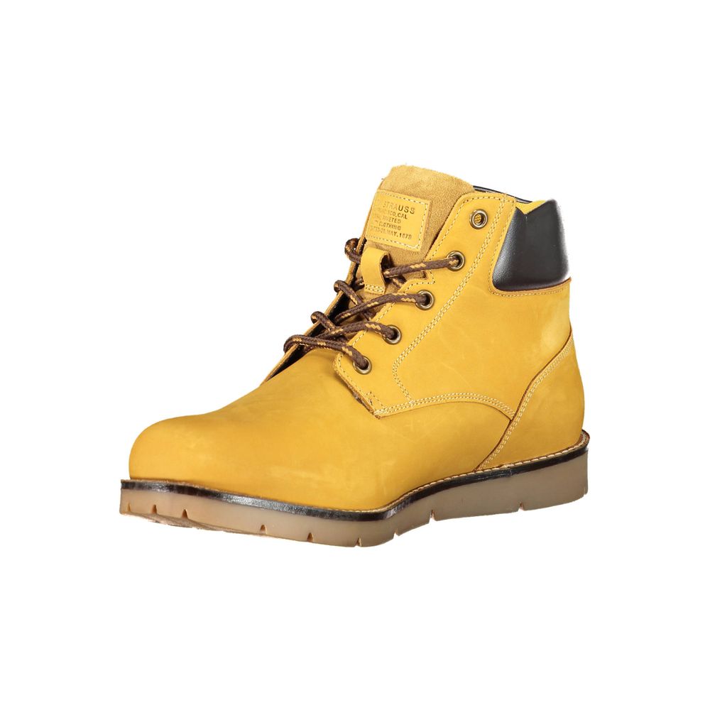 Levi's Yellow Polyester Boot by Levi's