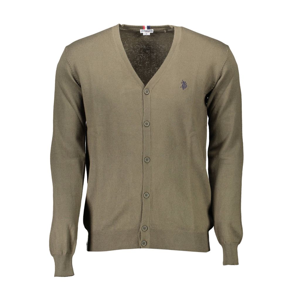 U.S. POLO ASSN. Green Cotton Sweater by U.S. POLO ASSN.