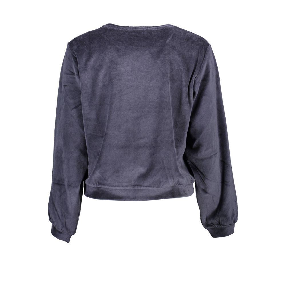Desigual Blue Cotton Sweater by Desigual