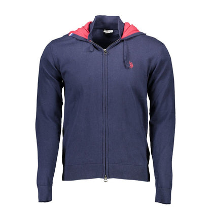 U.S. POLO ASSN. Blue Cotton Sweater by U.S. POLO ASSN.