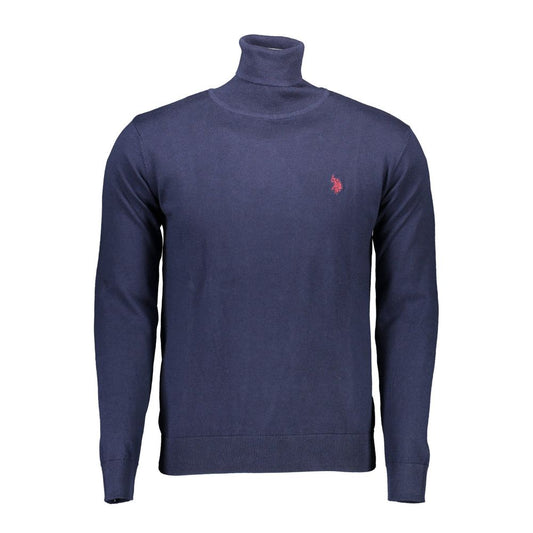 U.S. POLO ASSN. Blue Cotton Sweater by U.S. POLO ASSN.