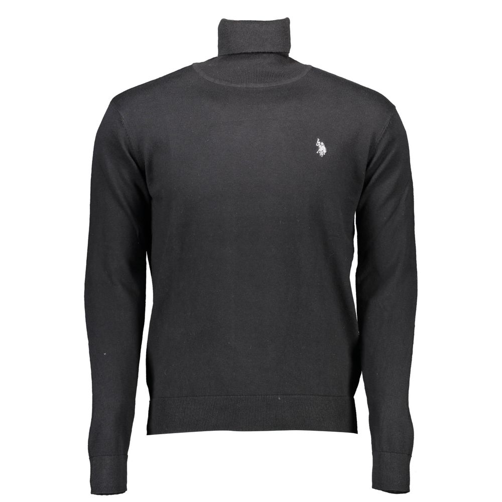 U.S. POLO ASSN. Black Cotton Sweater by U.S. POLO ASSN.