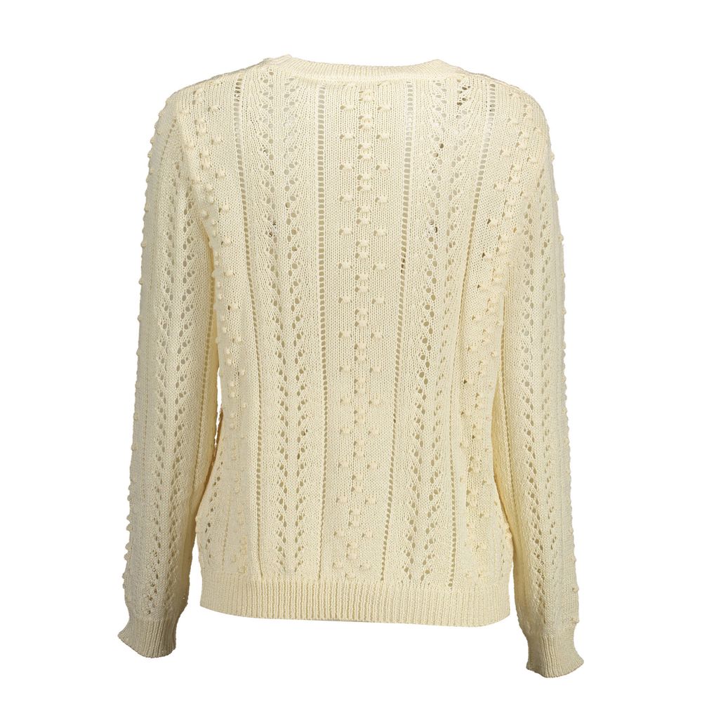 Kocca White Polyester Sweater by Kocca
