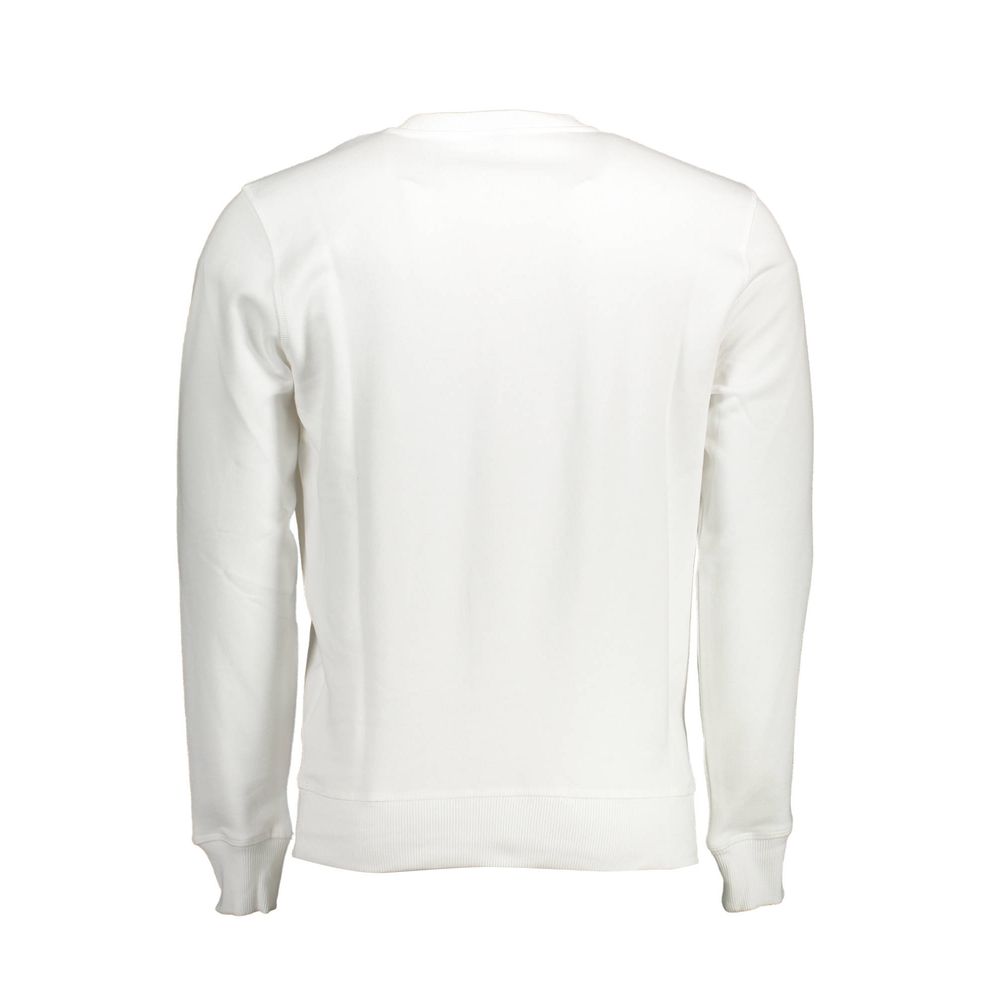 North Sails White Cotton Sweater by North Sails