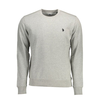 U.S. POLO ASSN. Gray Cotton Sweater by U.S. POLO ASSN.