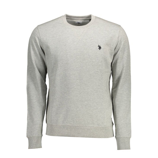 U.S. POLO ASSN. Gray Cotton Sweater by U.S. POLO ASSN.