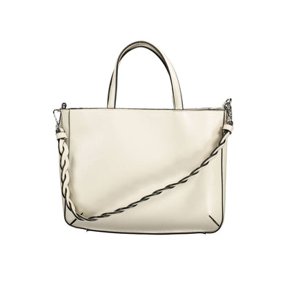 BYBLOS White PVC Handbag