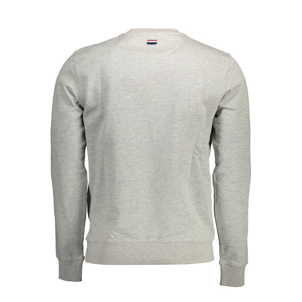 U.S. POLO ASSN. Gray Cotton Sweater by U.S. POLO ASSN.