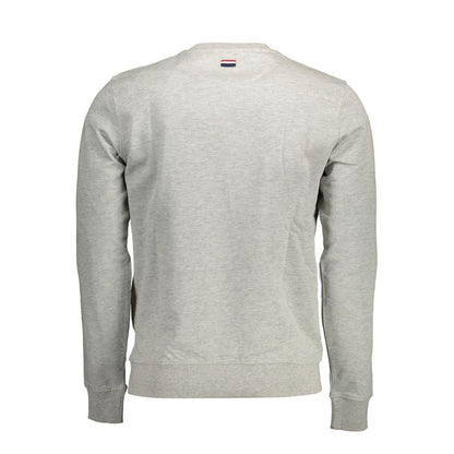 U.S. POLO ASSN. Gray Cotton Sweater by U.S. POLO ASSN.