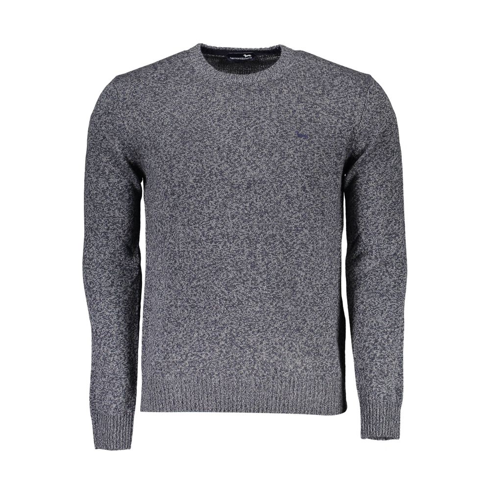 Harmont & Blaine Blue Wool Sweater by Harmont & Blaine