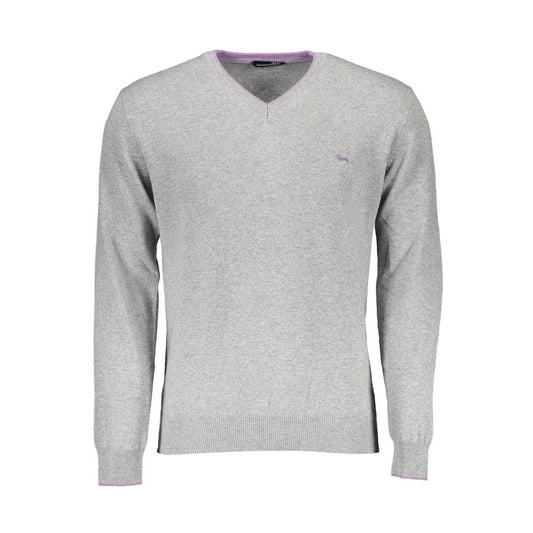 Harmont & Blaine Gray Wool Sweater by Harmont & Blaine