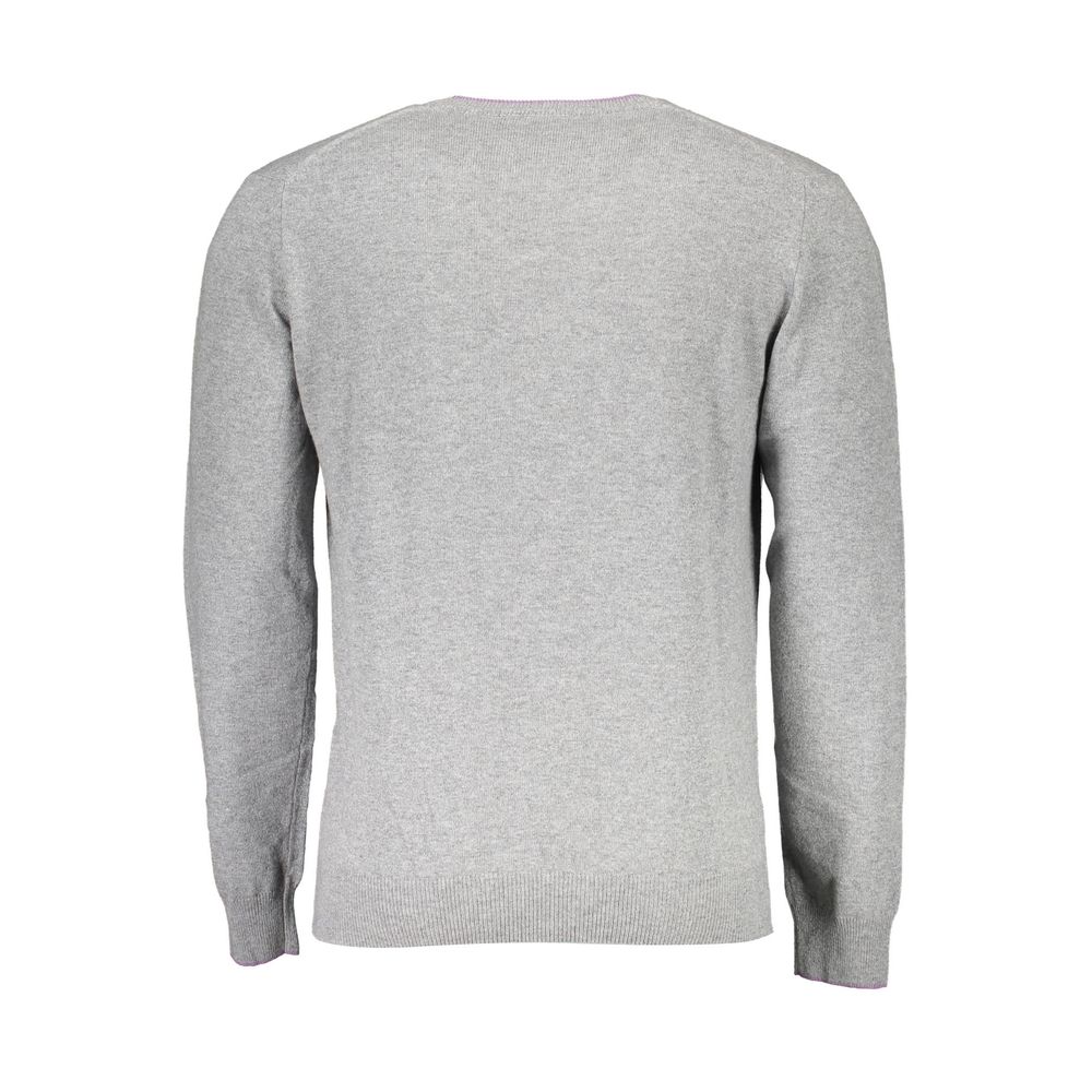Harmont & Blaine Gray Wool Sweater by Harmont & Blaine