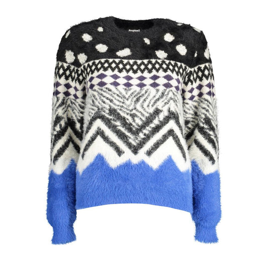 Desigual Black Polyester Sweater by Desigual