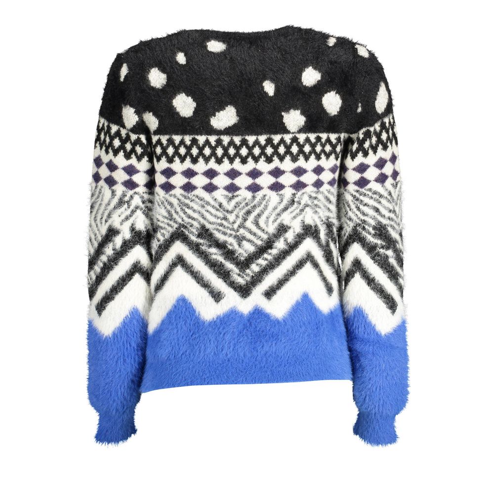 Desigual Black Polyester Sweater by Desigual