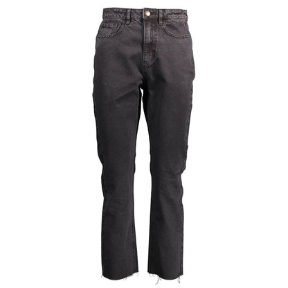 Desigual Black Cotton Jeans & Pant by Desigual