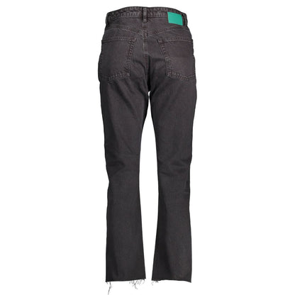 Desigual Black Cotton Jeans & Pant by Desigual