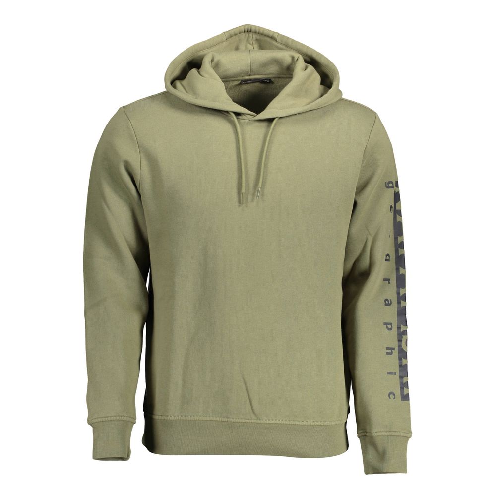 Napapijri Green Cotton Sweater by Napapijri
