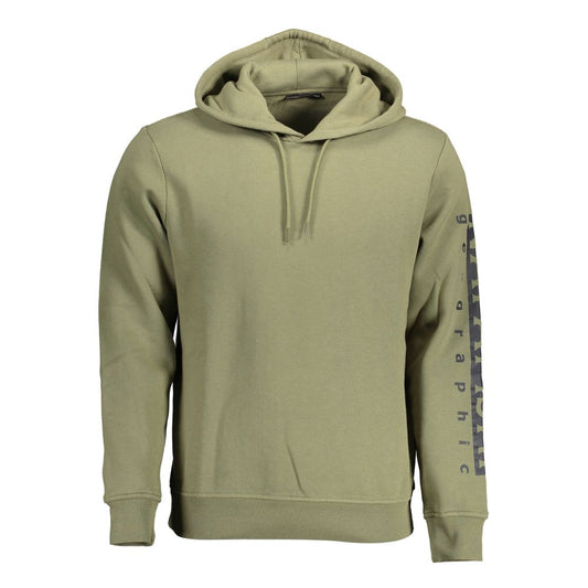 Napapijri Green Cotton Sweater by Napapijri