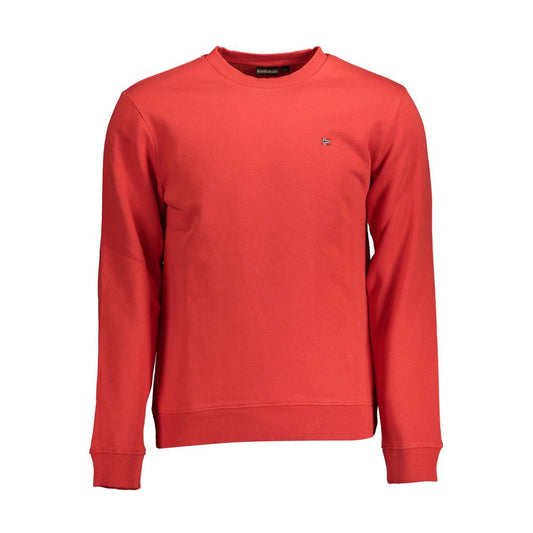 Napapijri Red Cotton Sweater by Napapijri