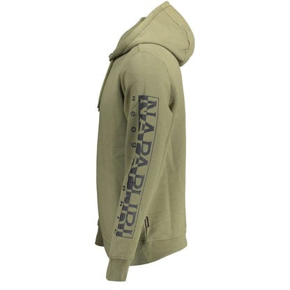 Napapijri Green Cotton Sweater by Napapijri