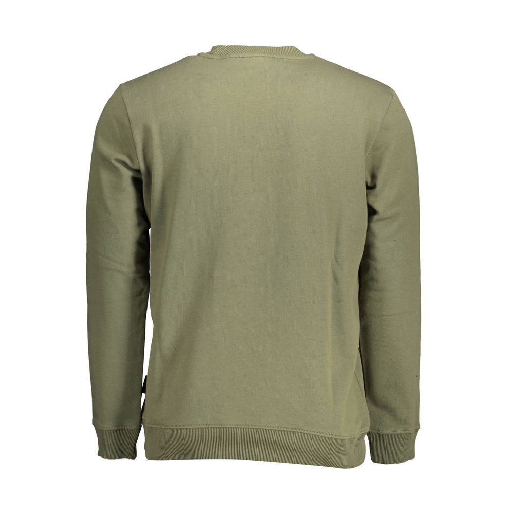 Napapijri Green Cotton Sweater by Napapijri