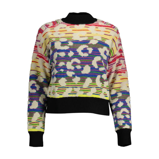 Desigual Blue Polyester Sweater by Desigual