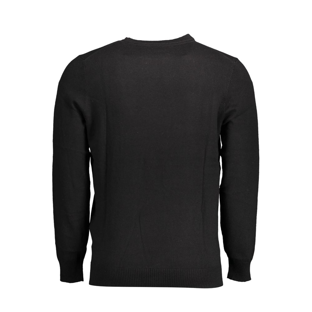 Lyle & Scott Black Cotton Sweater by Lyle & Scott