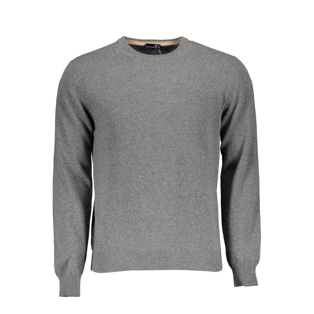 Harmont & Blaine Gray Wool Sweater by Harmont & Blaine