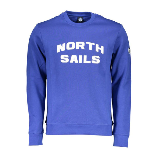 North Sails Blue Cotton Sweater by North Sails