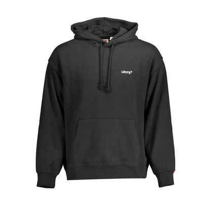 Levi's Black Cotton Sweater by Levi's