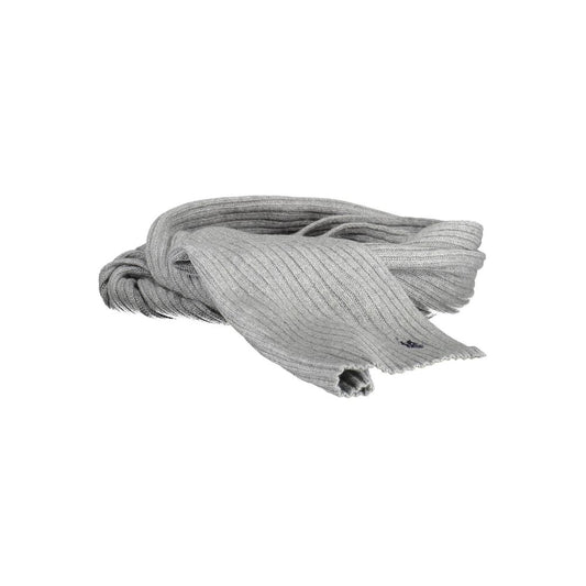 US POLO ASSN. Gray Wool Scarf